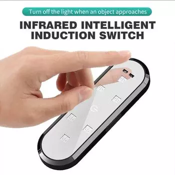 2 шт. Автомобильные дверные фонари светодиодные приветственные огни с магнитным управлением USB зарядка автоматическое открытие двери безопасная аварийная сигнальная лампа предотвращения столкновений белый