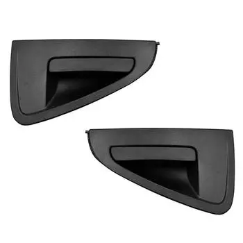 2 шт. автомобильные дверные ручки, подходящие для Chevrolet Spark 2013 2014 2015, внешние аксессуары, передние, задние, левые, правые, черные автомобильные дверные ручки