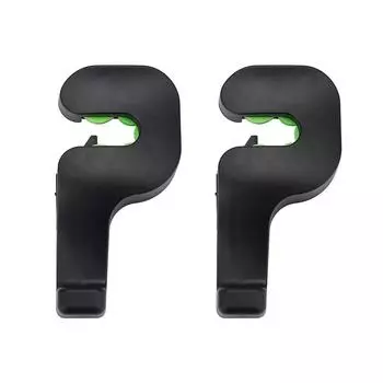 2 шт. автомобильные крючки для хранения, крючки для подголовников, легкий держатель для сумок, вешалка, сумка для продуктов на заднее сиденье автомобиля, автомобильные зажимы, аксессуары