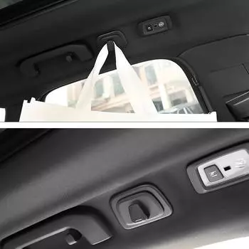 2 шт. Автомобильные крючки для вешалок, задний ряд для Volvo XC40 XC60 2018-2020 XC90, крючок для кронштейна V90 S90 2016-2020, вешалка-зажим чёрный