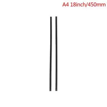 2 шт. автомобильные мягкие резиновые костяные щетки стеклоочистителя, сменные полоски 6 мм 14-22 дюйма 350mm