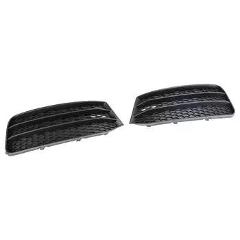 2 шт. Автомобильные передние противотуманные фары, решетка для лампы, крышка для A1 2016-2019 8XA807682B 8XA807681B, аксессуары из углеродного волокна для автомобиля CHINA