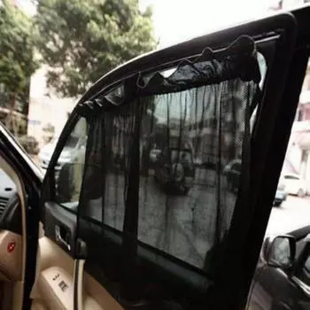 2 шт. автомобильные солнцезащитные козырьки для сна, универсальная сетка для кемпинга, конфиденциальность