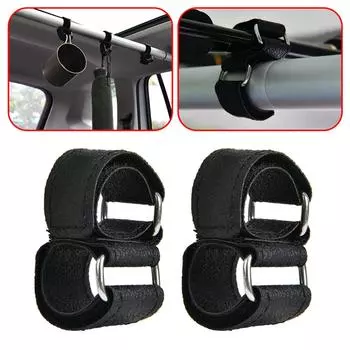 2 шт., автомобильные стяжки для удочек, фиксированный держатель, держатель для удочек, фиксированный ремень, ремень для автомобиля, внедорожника, автомобильный держатель на крышу