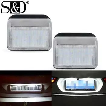 2 шт. автомобильные светодиодные фонари номерного знака для Mazda 6 2003-2008 CX-5 2013-2014 CX-7 2007-2012 Speed 6 2006-2007 Canbus авто лампы