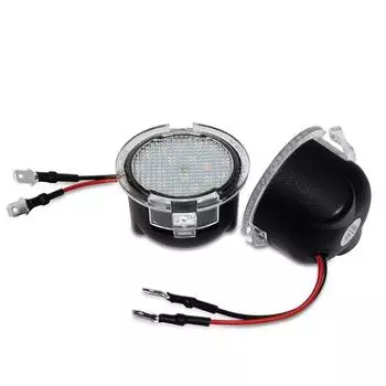 2 шт. Автомобильные светодиодные фонари под боковым зеркалом заднего вида для Ford Mondeo 5 Taurus F-150 Edge Fusion Flex Explorer Expedition Raptor Mustang