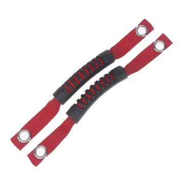 2 шт. Автомобильные тросы Премиальные ручки для захвата автомобиля Универсальная посадка Прочные тросы-ручки на крышу автомобиля С захватом Ручки для помощи при посадке и выходе