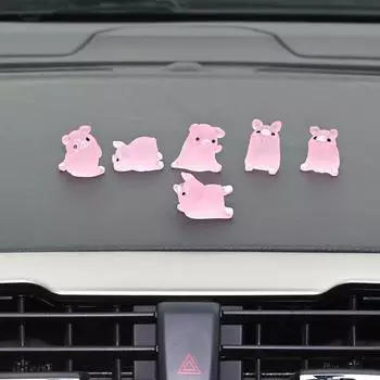 2 шт. автомобильные украшения Мини-свинья