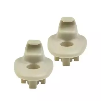 2 шт. автомобильных кронштейна для JEEP LIBERTY KK KJ CHEROKEE KK KJ для DODGE NITRO KA внутренние солнцезащитные козырьки зажимы держатели крючок вешалка бежевый