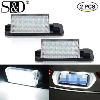 2 шт. автомобильный 18 светодиодный 2835SMD светильник номерного знака для BMW E36 BMW 3 серии 318i 318is 318ti 320i 323i 325i 325is 328i 328is 328i M3 светильник номерного знака