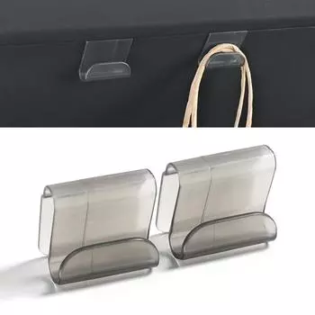 2 шт., автомобильный бардачок, скрытые крючки, вешалка для сумки, держатель для шляпы, аксессуары для хранения в салоне Tesla Highland Model 3 2023 Model SX