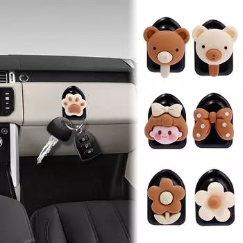 2 шт. автомобильный креативный невидимый маленький крючок