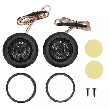 2 шт. Автомобильный купольный твитер 800 Вт, высокая чувствительность, стереодинамик для звуковой системы