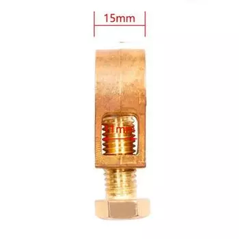 2 шт. Автомобильный медный зажим для клеммы аккумулятора, кабельный зажим, быстрая клемма, положительный, отрицательный, электрический соединитель, зажимы, аксессуары