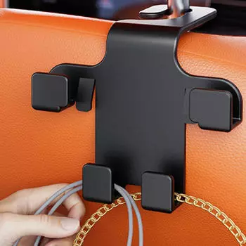 2 шт. автомобильный подголовник крючки органайзер двойной подвесной держатель для телефона вешалка для заднего сиденья для