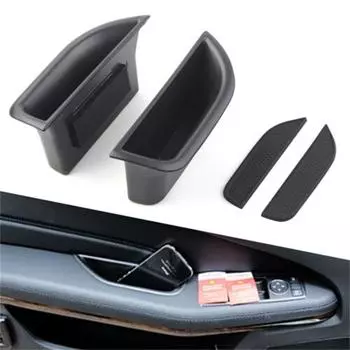 2 шт. Автомобильный ящик для хранения на переднюю/заднюю дверь, органайзер, держатель контейнера для Benz E-Class W212 Sedan E200 E300 E350 E400 2010-2016 LHD