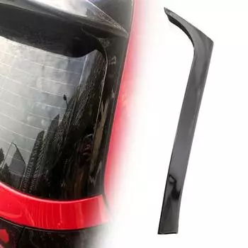 2 шт. автомобильный спойлер ABS самоклеящаяся установка легкая отделка черный боковой спойлер Canard на заднее окно