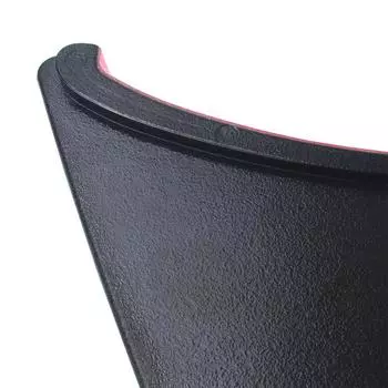 2 шт. автомобильный спойлер на задний багажник, подставка для крыла Stiffi, спойлер на крыло, поддержка стабилизатора для subaru STI 2015-18 чёрный