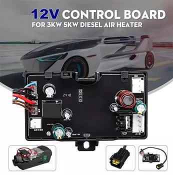 2 шт. Автомобильный воздушный дизельный обогреватель 3 кВт 5 кВт 12 В Материнская плата Контроллер Монитор ЖК-контроллер