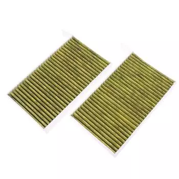 2 шт. Автомобильный воздушный фильтр кондиционер салонный фильтр с активированным углем сменный активированный угольный фильтр кондиционера