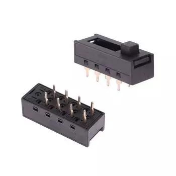 2 шт., аксессуары для фена, кнопочный переключатель для парикмахерской, специальный 8-контактный 4-скоростной тумблер холодного и воздушного потока, часть Ss-24N02