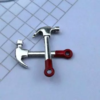 2 шт. аксессуары для кукольного домика миниатюрная модель симуляция инструменты для ремонта детский набор игрушек красный