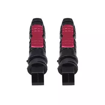 2 шт. аксессуары для модификации мотоцикла, универсальные нескользящие подножки для мотоцикла, задняя педаль One Size красный