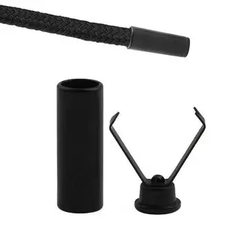 2 шт., аксессуары для самостоятельного изготовления, замки для шнуров, металлические наконечники, колпачки с замком для крышки, для шнурков, сумок для одежды