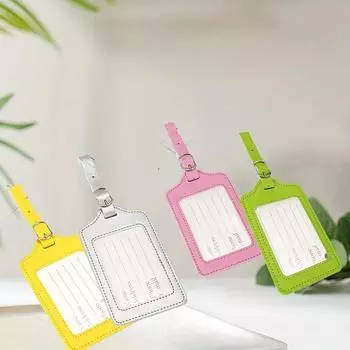 2 шт. багажная бирка, бирка для багажа в самолет, дорожная бирка с защитой от потери, идентификационная бирка с именем, посадочная бирка для багажа