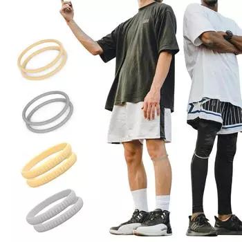 2 шт. Бандаж на колено для сухожилия надколенника для облегчения боли - дышащий поддерживающий ремень для баскетбола, бега и других видов спорта Regular style