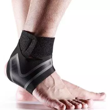 2 шт. бандаж на лодыжку с компрессионным рукавом для тренажерного зала и фитнеса, поддержка лодыжки, снаряжение для веса ног, защита для баскетбола, волейбола S