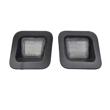 2 шт., белый светодиодный светильник номерного знака, лампа номерного знака для Dodge RAM 1500/2500/3500 2003-2018 для Dodge RAM 1500 Classic 2019-2020