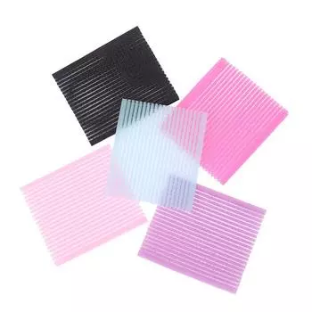 2 шт., бесшовные челки, волшебные волосы, фиксированная фиксация, аксессуары для волос, маленькая наклейка, заколка для волос, головной убор светло-фиолетовый