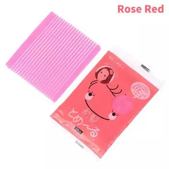 2 шт. бесшовные челки волшебные волосы фиксированные постинги модные аксессуары для волос маленькая наклейка заколка для волос головной убор розы красного