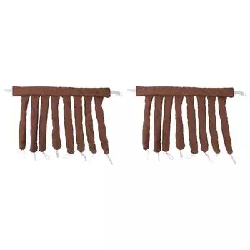 2 шт., бигуди для волос без нагрева, для женщин и девочек, бытовые щипцы для завивки волос, повязка на голову, инструмент для укладки коричневый