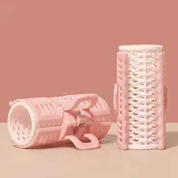 2 шт. бигуди для волос с зажимом розовые бигуди зажим без нагрева пластиковые кудри без нагрева инструменты для завивки волос Cabello