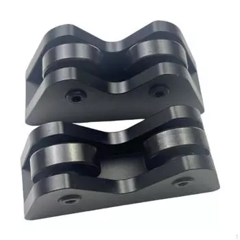 2 шт. бильярдный кий прямолинейность проверка портативный взрослый сплав детали инструмент чёрный