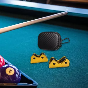 2 шт. бильярдный кий прямолинейность проверка инструменты для проверки алюминиевый сплав бильярдные аксессуары пул золотой