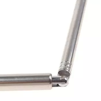 2 шт. биолокационные стержни прочные латунные инструменты детектор воды измерительные приборы легко переносить и растягивать 55 см в длину белый