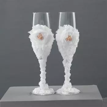 2 шт., бокал для западной свадебной церемонии, подарок для свидетеля любви, набор для изготовления бокалов для вина, нож и лопатка