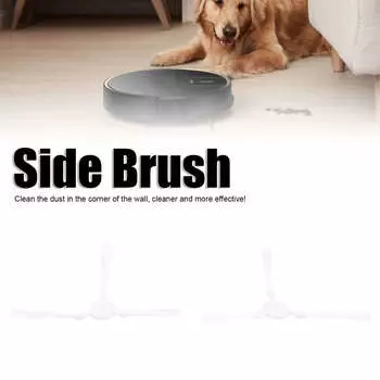 2 шт. Боковая щетка для волос, сменная щетка, подходит для деталей подметальной машины-робота OBOWAI