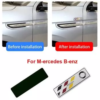 2 шт., боковое крыло автомобиля, задний багажник, эмблема, значок, наклейка, наклейка на автомобиль для W203 W204 W205 W211 W212 W213 W221 X166 X218 2pcs For AMG