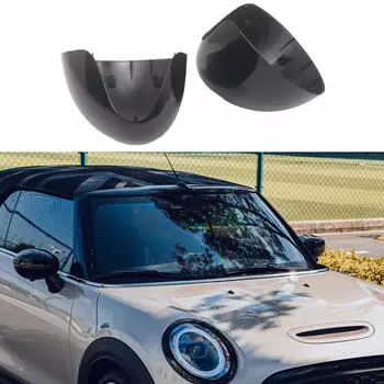 2 шт., боковые крышки зеркал 51167401229 51167401230, наружные крышки задних дверей Glossy Black