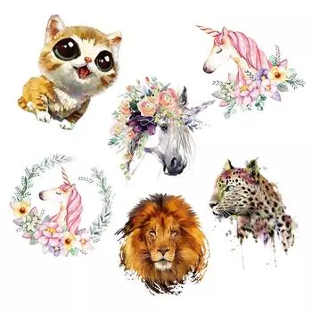 2 шт. большие и маленькие железные нашивки для декора одежды, дизайн теплопередачи, моющиеся аксессуары «сделай сам»