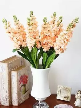 2 шт. большие искусственные гиацинты ветки фиолетовых цветов Fleurs Artificielles для дома, свадебного украшения, искусственные цветы шампанского