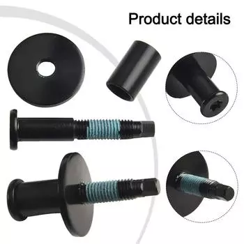 2 шт. Болт отбойника защелки задней двери для пикапа Ford F150/F250/F350 1L3Z99404A42AA Болты отбойника задней двери автомобиля Автоаксессуары CHINA