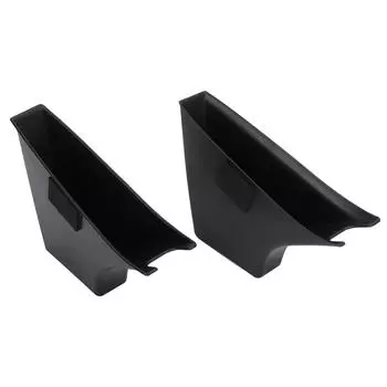 2 шт. Бокс для хранения в двери автомобиля, деформируемый АБС-пластик, практичная замена для Tesla Model 3 Y, задняя дверь