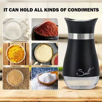 2 шт. Бутылка для приправ из нержавеющей стали, стеклянная бутылка, банка для специй и приправ для барбекю, органайзер для кухонных гаджетов 2 PCS
