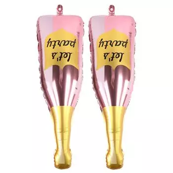 2 шт. бутылка воздушный шар алюминиевая фольга для вечеринки банкет годовщина детский день рождения украшение