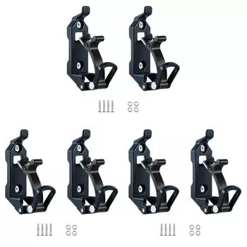 2 шт., быстросъемное крепление для лопаты для багажника на крышу, автомобильные аксессуары (черный) #F